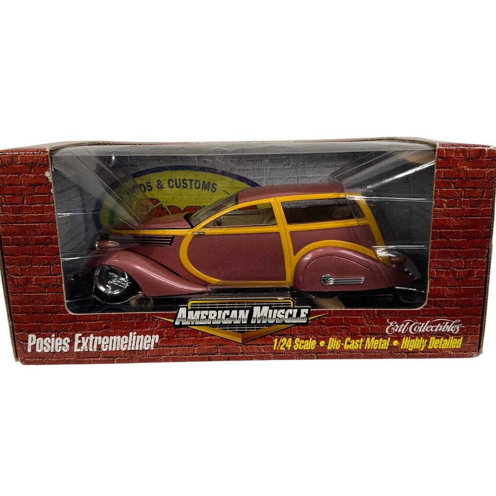 ERTL American Muscle Posies Extremeliner 1/24 Scale Diecast Hot Rods